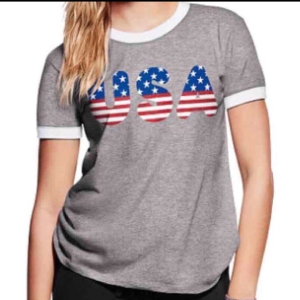 Pink USA shirt🇺🇸